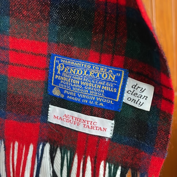 Pendleton Virgin Wool Authentic Macduff Tartan Scarf - Picture 2 of 4